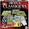 Jeu De Societe - Jeu De Plateau 100 Jeux classique - Jeux de Societe - SCHMIDT SPIELE - Profitez de 100 jeux classiques dans ce coffret complet !