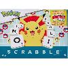 Jeu De Societe - Jeu De Plateau Scrabble Pokémon-Jeu de société familial avec 2 modes de jeu HXT27