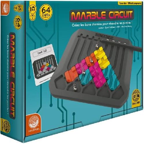 Casse-tete Jeu de société Marble Circuit - Casse-tete des 8 ans - IELLO
