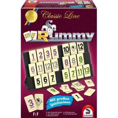 Jeu De Societe - Jeu De Plateau Jeu de société MyRummy - SCHMIDT AND SPIELE - Mixte - A partir de 8 ans