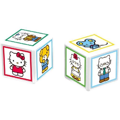 Jeu De Societe - Jeu De Plateau Jeu de société - WINNING MOVES - Match Hello Kitty - Alignez 5 cubes identiques pour gagner