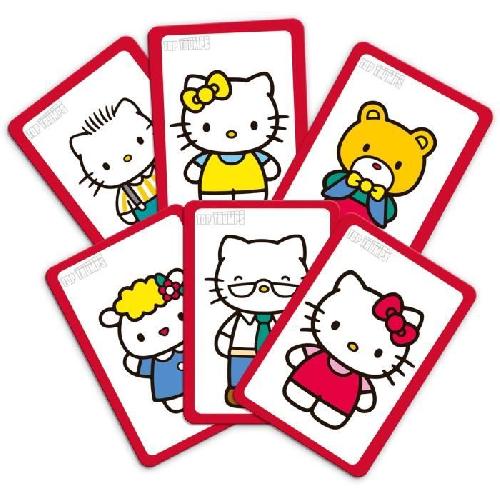 Jeu De Societe - Jeu De Plateau Jeu de société - WINNING MOVES - Match Hello Kitty - Alignez 5 cubes identiques pour gagner