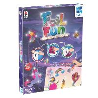 Jeu De Stickers Activite creative - MEGABLEU - Foil Fun - Princesses et Licornes - Creation d'oeuvres sans se salir