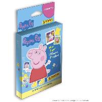 Jeu De Stickers Blister 6 pochettes de stickers et cartes Peppa Pig - Panini