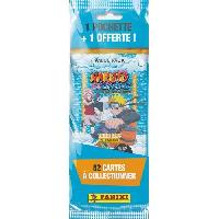 Jeu De Stickers Fat pack 1 poch achetée + 1 offerte - PANINI - Naruto - 52 cartes