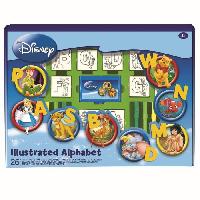 Jeu De Tampon Coffret L'Alphabet illustre - MULTIPRINT - 1936 - Disney