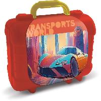 Jeu De Tampon Travel Set - MULTIPRINT - 42930 - 5 tampons Les Transports. 10 crayons