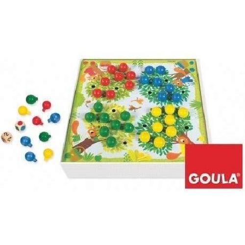 Jeu D'apprentissage Jeu éducatif - GOULA - Arbres a compter - Pommes en bois et dés