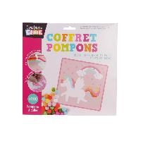 Jeu educatif pompons a coller