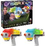 Arme Fictive - Baton - Epee - Baguette Jeu laser - LANSAY - 87552 - Laser X - Double Blaster Evolution Ultra