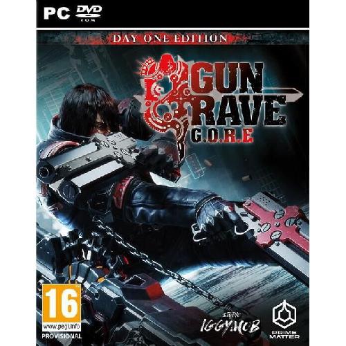 Sortie Jeu Pc Jeu PC - Gungrave G.O.R.E - Day One Edition - Action - Blu-Ray