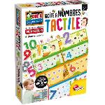 Jeu tactile - LISCIANI - Montessori - Boîte a nombres - Puzzle éducatif - Développement du toucher - Méthode Montessori