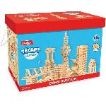 JEUJURA Tecap  Classic - 500 planchettes en bois - jeu de construction