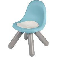 Jeux D'eau - Jeux De Plage Smoby - Chaise enfant Bleue- Exterieur et Interieur - H27cm - Fabrication francaise