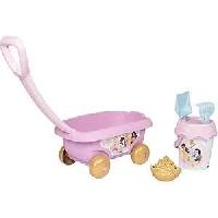 Jeux D'eau - Jeux De Plage Smoby - Disney Princesses - Chariot de plage avec seau +accessoires -