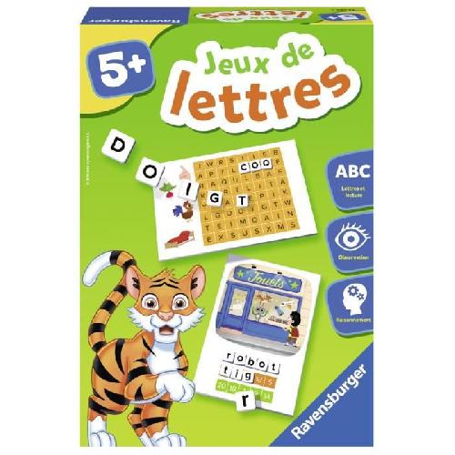 Jeu D'apprentissage Jeux de lettres - Jeu éducatif - Initation a la lecture - Ravensburger - Des 5 ans