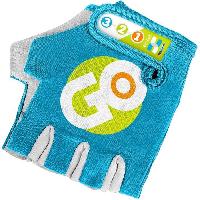 Jeux De Recre - Jeux D'exterieur Gants Mitaines pour Enfant - STAMP - Skids Control - Bleu - Protection Optimale - Fermeture Velcro