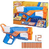 Jeux De Recre - Jeux D'exterieur NERF blaster Agility N Series. 12 fléchettes Nerf N1 uniquement pour les blasters Nerf N Series. barillet 6 fléchettes. jeux d'extér