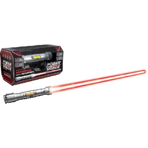 Arme Fictive - Baton - Epee - Baguette Jeux de role - GOLIATH - Power Saber Red - Sabre 1-1 contractable et retractable! Des 8 ans