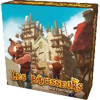 Jeux De Societe Bâtisseurs (Les) : Moyen âge - Asmodee - Jeu d'ambiance -Des 10 ans