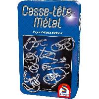 Jeux De Societe Casse-tete-metal - Jeu de poche - SCHMIDT SPIELE Jeux De Societe Casse-tete-metal - Jeu de poche - SCHMIDT SPIELE