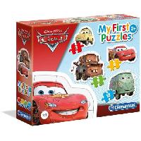 Jeux De Societe CLEMENTONI - My First Puzzles - Cars - Puzzle évolutif 3-6-9-12 pieces - Mixte - A partir de 2 ans