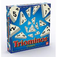 Jeux De Societe Dominos - GOLIATH - Triominos Classic - 56 pieces - a partir de 6 ans