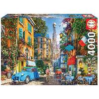 Jeux De Societe EDUCA - Puzzle - 4000 The old streets of Paris