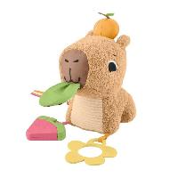 Jeux De Societe Fisher-Price-Mon Capybara Câlins-Peluche Anneau De Dentition Et Hochet - Des 3 mois- HYR54