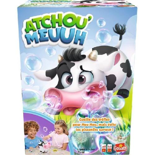 Jeu De Societe - Jeu De Plateau Jeux de société - GOLIATH - Atchou'Meuuh - Collecte de trefles et évite les allergies! Des 4 ans