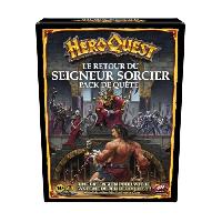 Jeux De Societe HeroQuest. extension Le retour du Seigneur sorcier. a partir de 14 ans. systeme de jeu HeroQuest requis - Avalon Hill