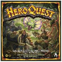 Jeux De Societe HeroQuest. pack de quete Les jungles de Delthrak. jeux de rôle pour 2 a 5 joueurs. des 14 ans. systeme de jeu HeroQuest requis