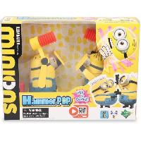 Jeux De Societe Jeu d'Adresse - EPOCH GAMES - Minions Hammer POP - Tape sur la Tete du Minion. Gagne le Point !