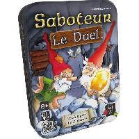 Jeux De Societe Jeu de plateau - GIGAMIC - Saboteur - Le Duel - Strategie et coups fourres