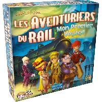 Jeux De Societe LES AVENTURIERS DU RAIL Mon Premier Voyage - Jeu de societe