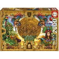 Jeux De Societe Puzzle 2000 pieces MONTAGE AZTeQUE MAYA - Educa - Astrologie et ésotérisme