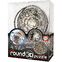 Jeux De Societe Puzzle 3D rond Charles Fazzino - Educa - 19707 - Dessins animés et BD - Moins de 100 pieces - Mixte