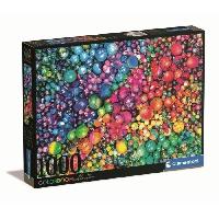 Jeux De Societe Puzzle - Clementoni - Colorboom Collection - 1000 pieces - Couleurs vibrantes - Découpes précises