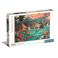 Jeux De Societe Puzzle - Clementoni - Islande Life - 2000 pieces - Multicolore - Mixte