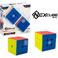 Jeux De Societe Puzzle Cube Nexcube 3x3 + 2x2 Classic - MoYu - Multicolore - Exterieur - Neuf