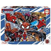 Jeux De Societe Puzzle SPIDER-MAN BEYOND AMAZING - 1000 pieces - Marque Educa - Pour enfant a partir de 14 ans