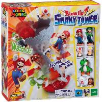 Jeux De Societe SUPER MARIO Blow Up! Shaky tower - Jeu de société - EPOCH - 7356