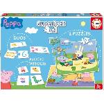 Jeux éducatifs - PEPPA PIG - SuperPack - Mixte - A partir de 3 ans - Multicolore