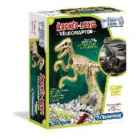 Jeux Scientifiques Clementoni - Science et Jeu - Archeo Ludic - Velociraptor