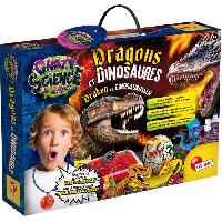 Jeux Scientifiques Crazy Science - loisirs créatifs - Dragons et Dinosaures a construire - LISCIANI