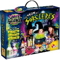 Jeux Scientifiques Kit magique - LISCIANI - Crazy Science - Maison des sorcieres - Experiences et potions - Decouvertes originales