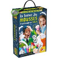 Jeux Scientifiques Laboratoire scientifique - LISCIANI - I'm a Genius - Science des mousses - Pistolet a mousse - 15 experiences ludiques