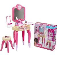 Jouet D'imitation Jouet de beauté - KLEIN - Centre de beauté Barbie Happy Vibes - Complet avec de nombreux accessoires et lumiere.