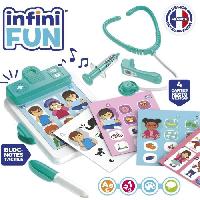 Jouet D'imitation Kit Docteur - KD - Mon Kit Docteur Éducatif - Plus de 300 phrases et 15 themes éducatifs des 2 ans