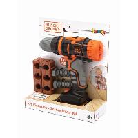 Jouet D'imitation Smoby - Black+Decker - Perceuse Visseuse Mécanique